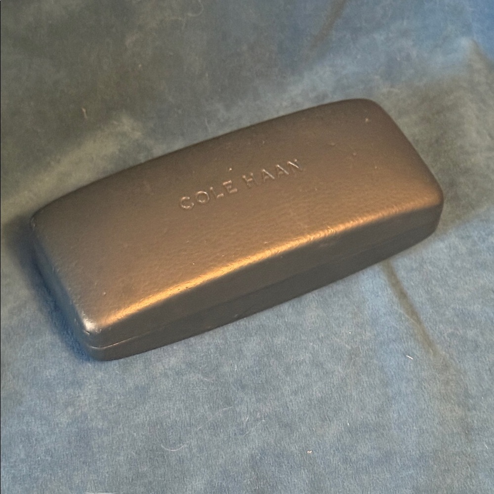 Cole Haan Blue Glasses Case